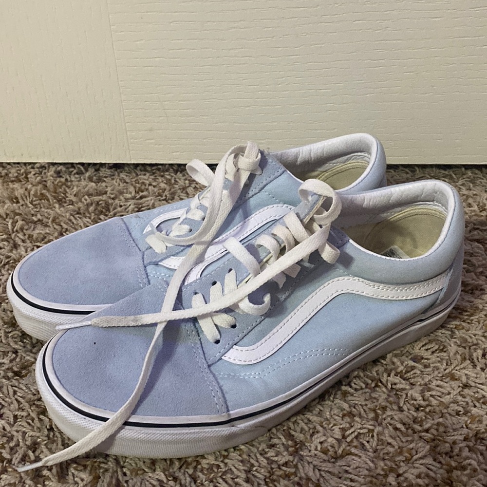 Light blue vans!